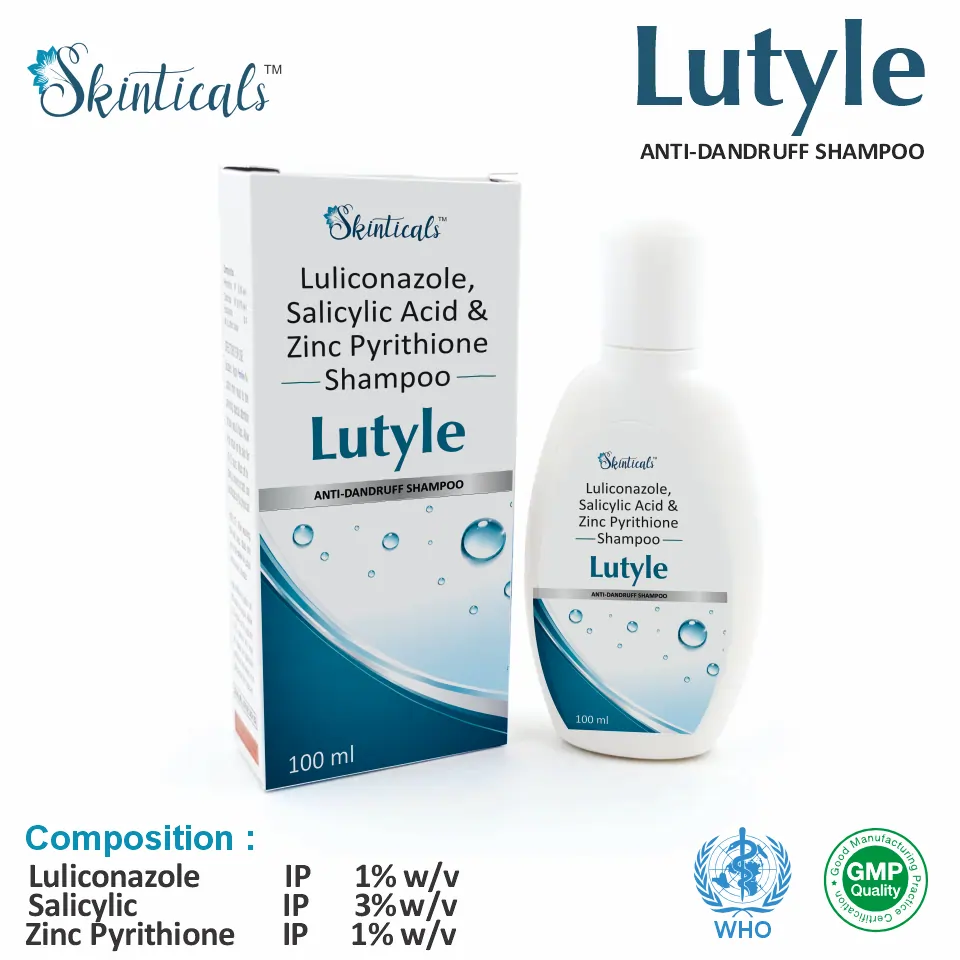 Luliconazole 1% + Salicylic Acid 3% + Zinc Pyrithione 1% Shampoo PCD Pharma